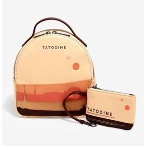 🎯 Loungefly Star Wars Tatooine Mini Backpack NWT